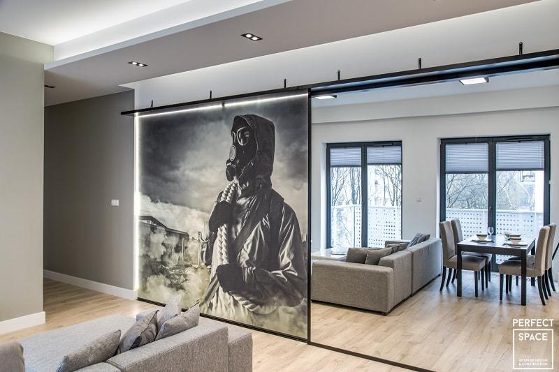 Obrazy nad telewizorem