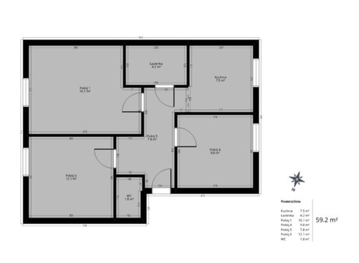 Funkcjonalność rozkładu mieszkania