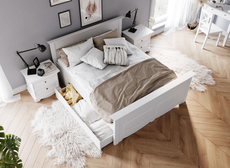 Harmonia z białymi meblami