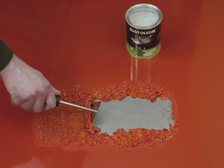 Usuwanie farby olejnej