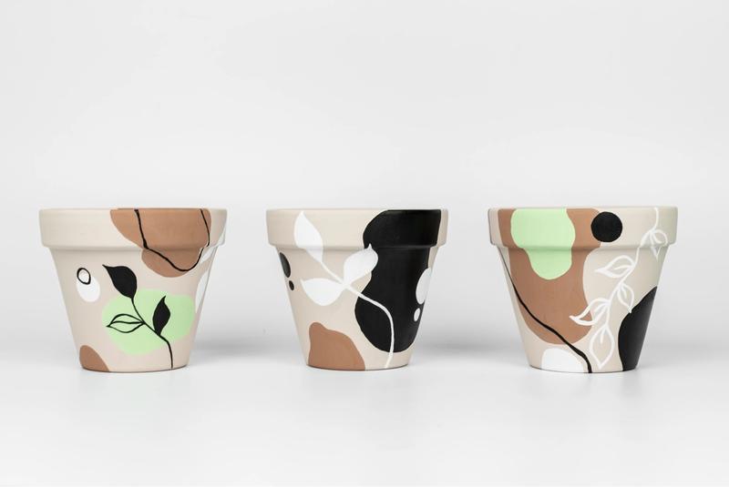 Malowanie doniczek glinianych