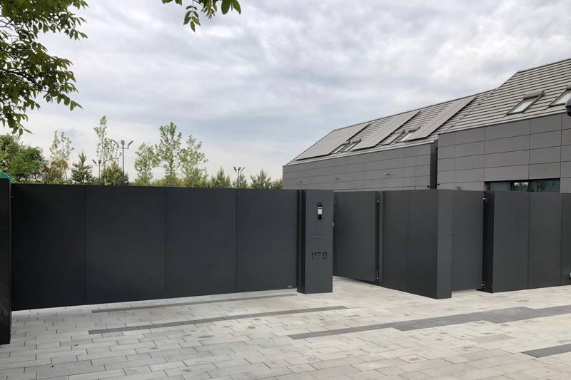 Ogrodzenie na granicy działki