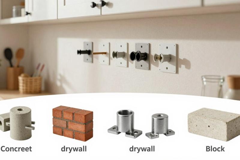 Kołki do wieszania szafek